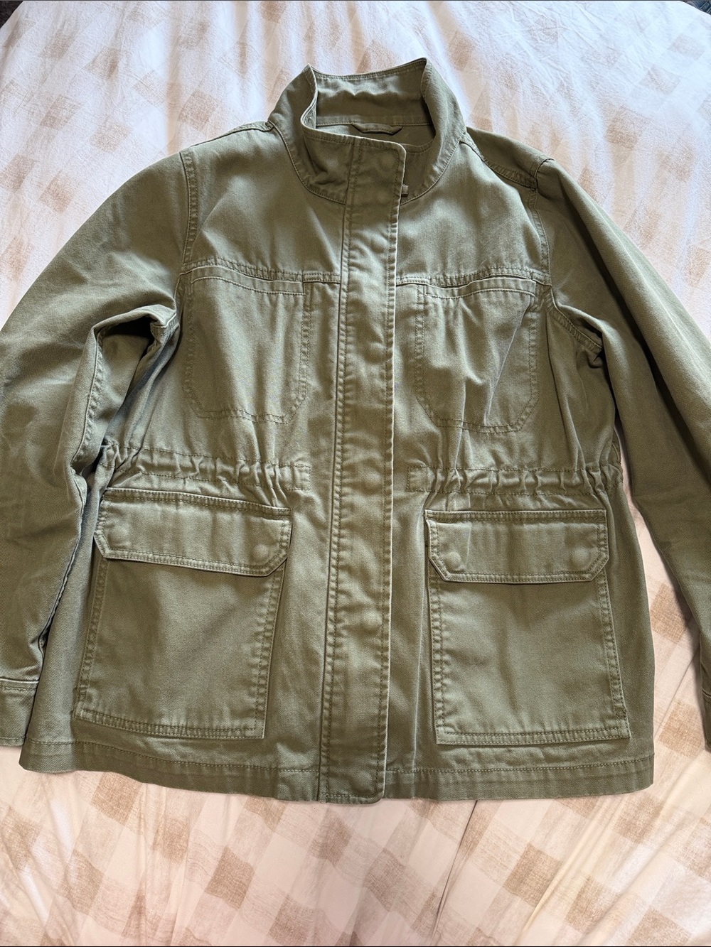 Madewell Olive Utility Jacket XL